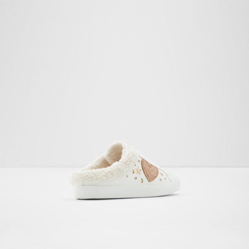 Aldo Lovey Slip On Sneakers Dame Hvide | 519634RIT