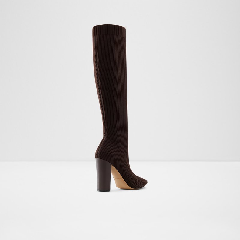 Aldo Lowereast Knee High Boots Dame Brune | 160589RDU