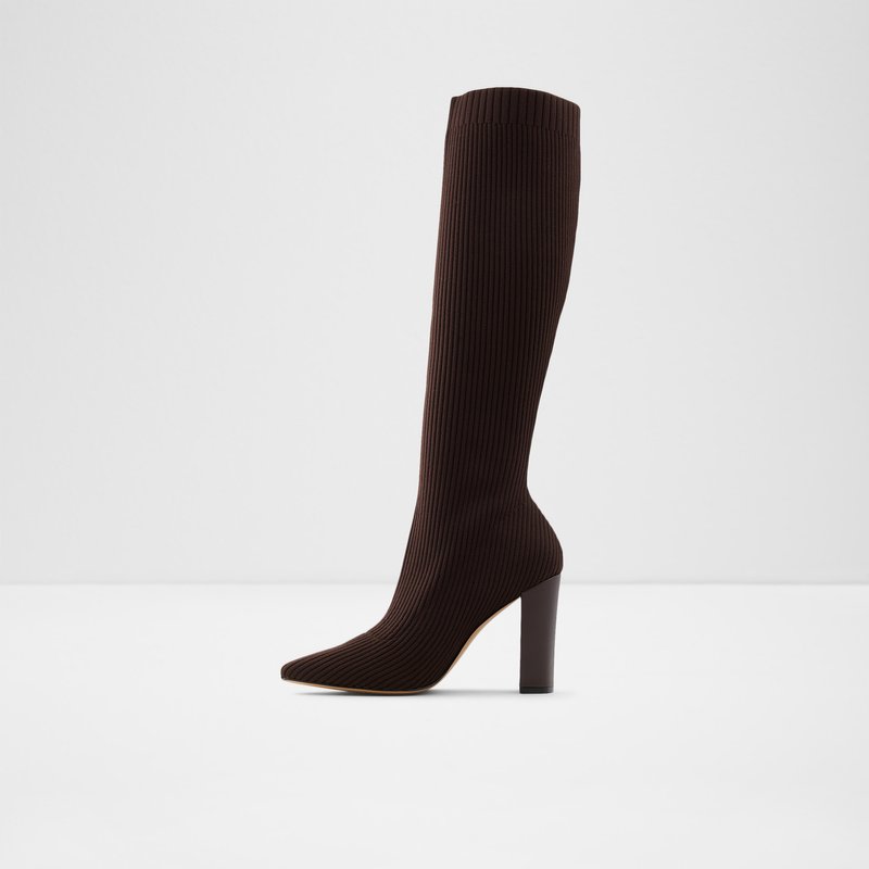 Aldo Lowereast Knee High Boots Dame Brune | 160589RDU