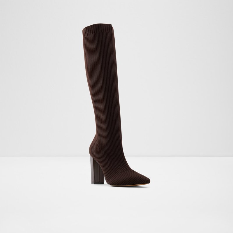 Aldo Lowereast Knee High Boots Dame Brune | 160589RDU