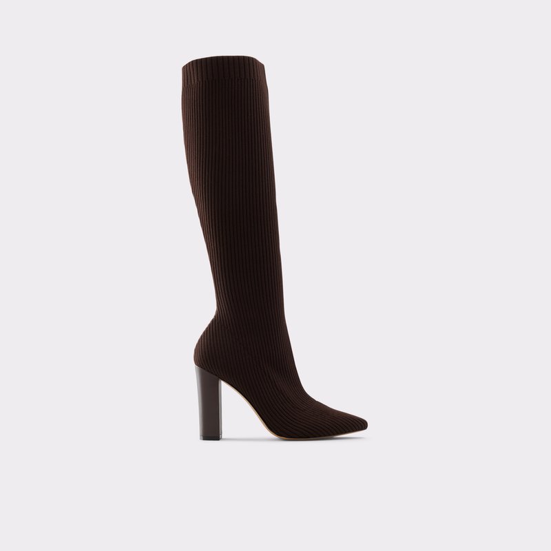 Aldo Lowereast Knee High Boots Dame Brune | 160589RDU