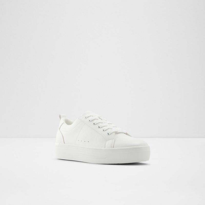 Aldo Meadow Blonder Up Sneakers Dame Hvide | 924076USG