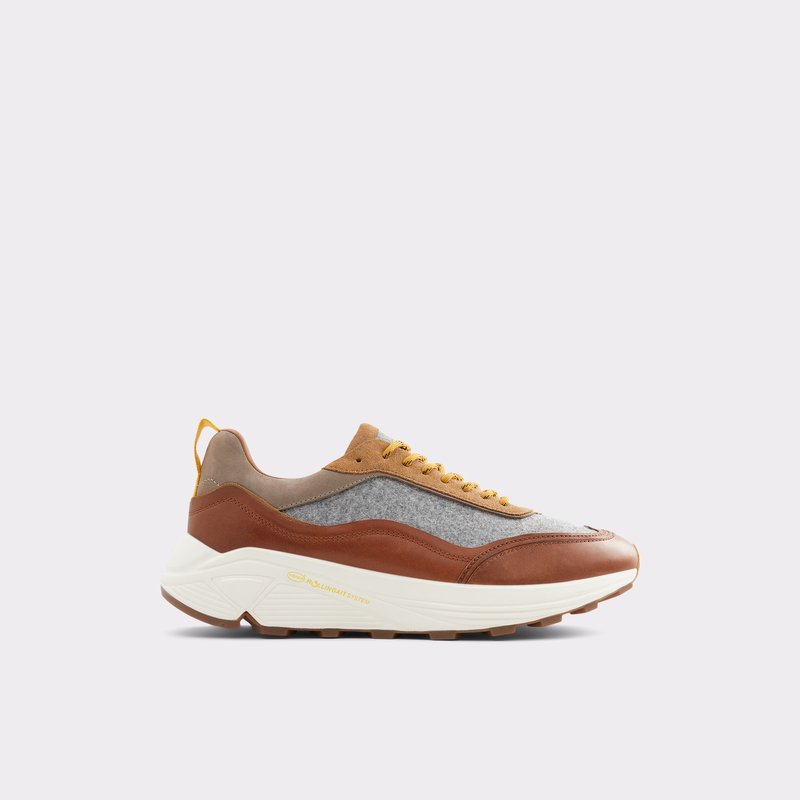 Aldo Mirirathien Low Sneakers Herre Brune | 130652PYI