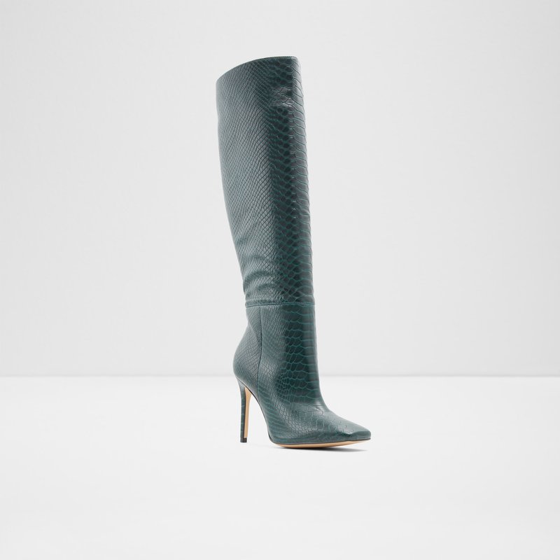 Aldo Oluria Knee High Boots Dame Grøn | 925643PNB