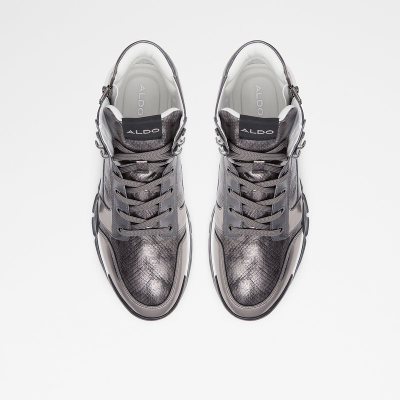 Aldo Palladia High Sneakers Herre Pewter | 062453TIC