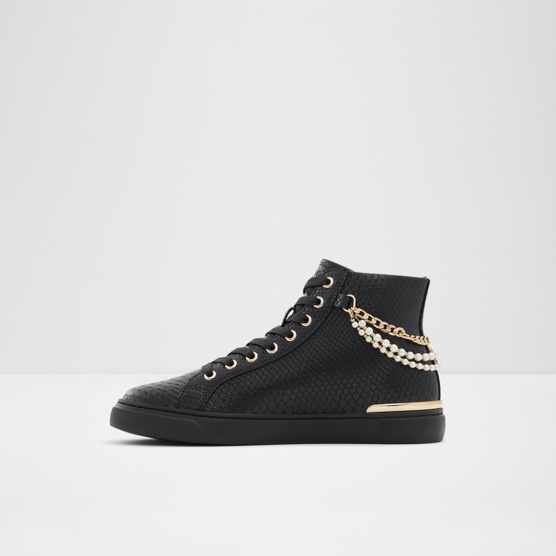 Aldo Perola Blonder Up Sneakers Dame Sort | 829754EHS