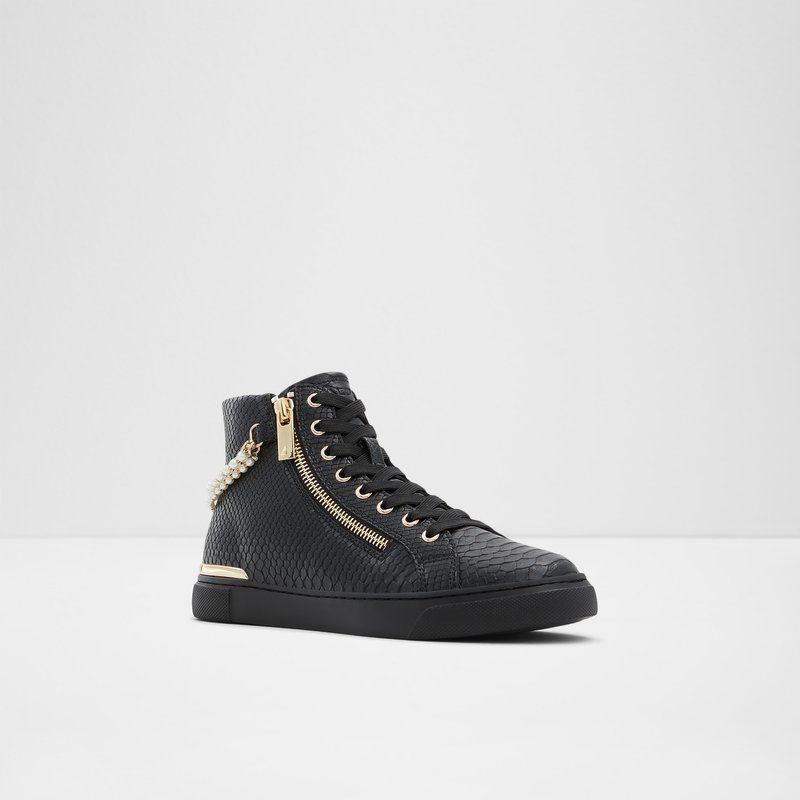 Aldo Perola Blonder Up Sneakers Dame Sort | 829754EHS