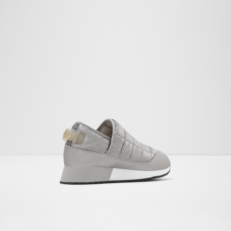 Aldo Pufferwalk Slip On Sneakers Dame Sølv | 709158CTG