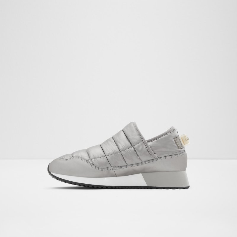 Aldo Pufferwalk Slip On Sneakers Dame Sølv | 709158CTG