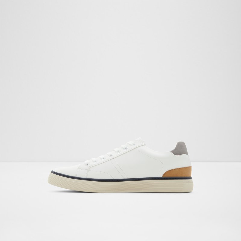 Aldo Rex Low Sneakers Herre Hvide | 610257HRA