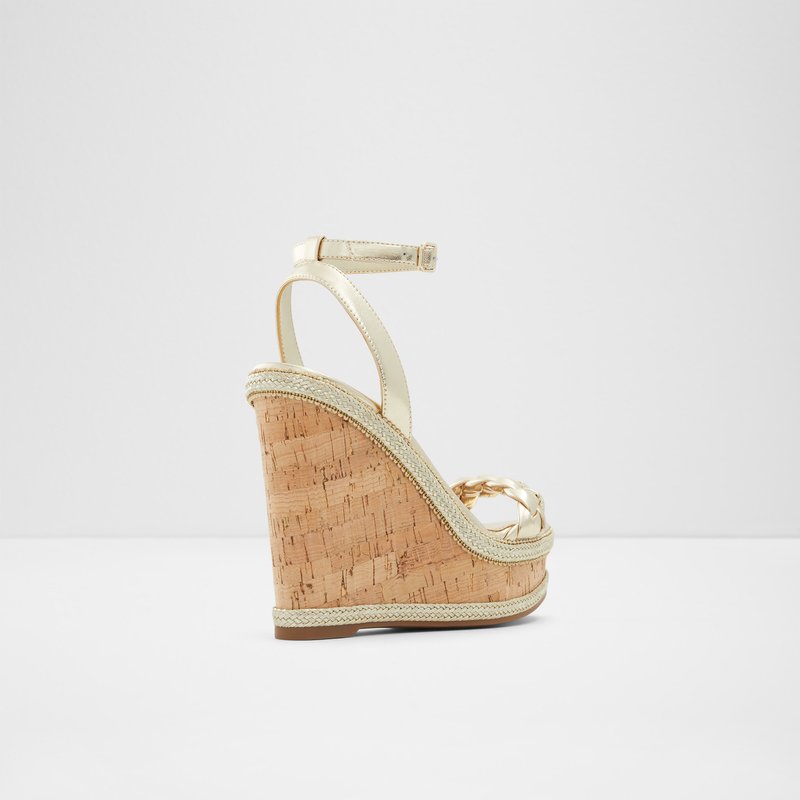 Aldo Saluth Casual Sandaler Dame Champagne | 032471ZTG