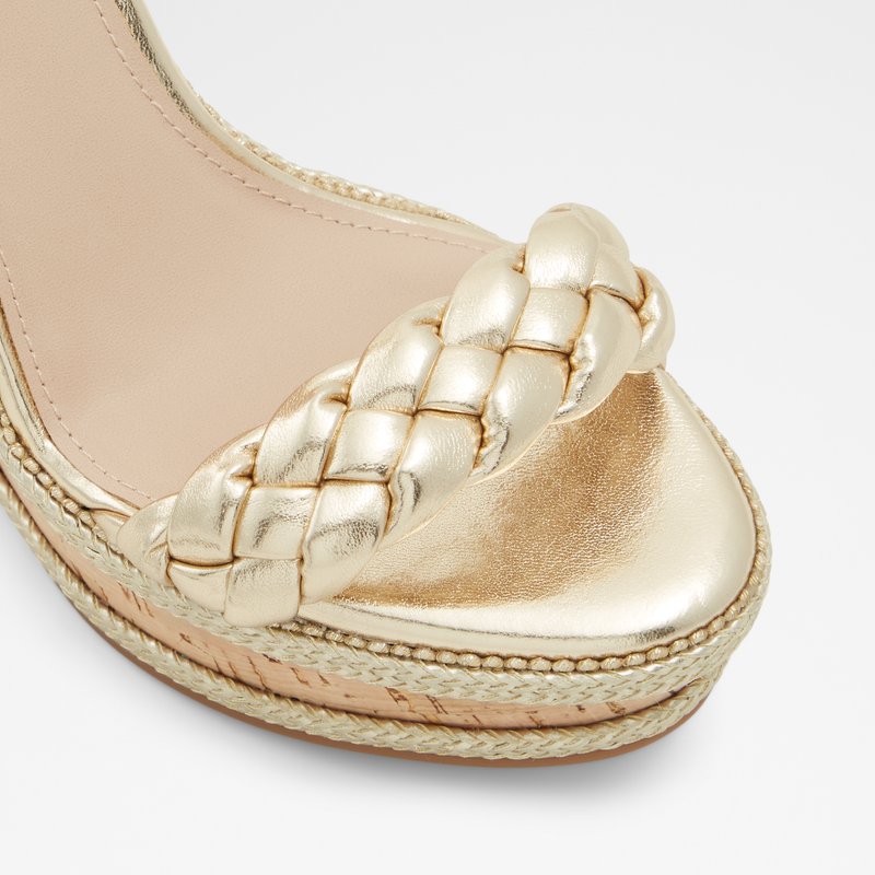 Aldo Saluth Casual Sandaler Dame Champagne | 032471ZTG