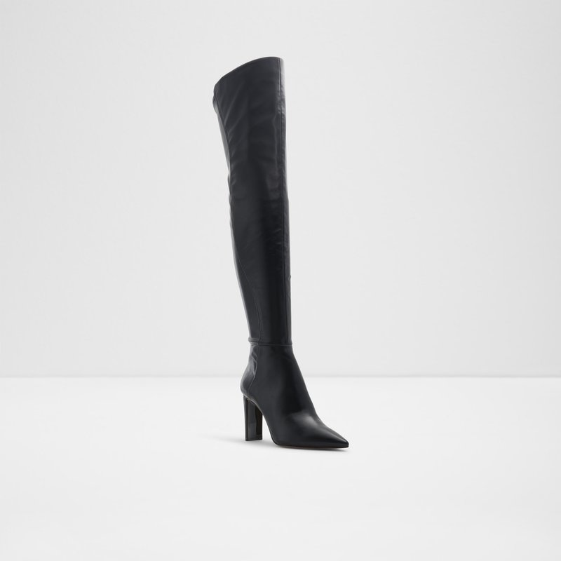 Aldo Thejan Over The Knee-Boots Dame Sort | 320471TUX