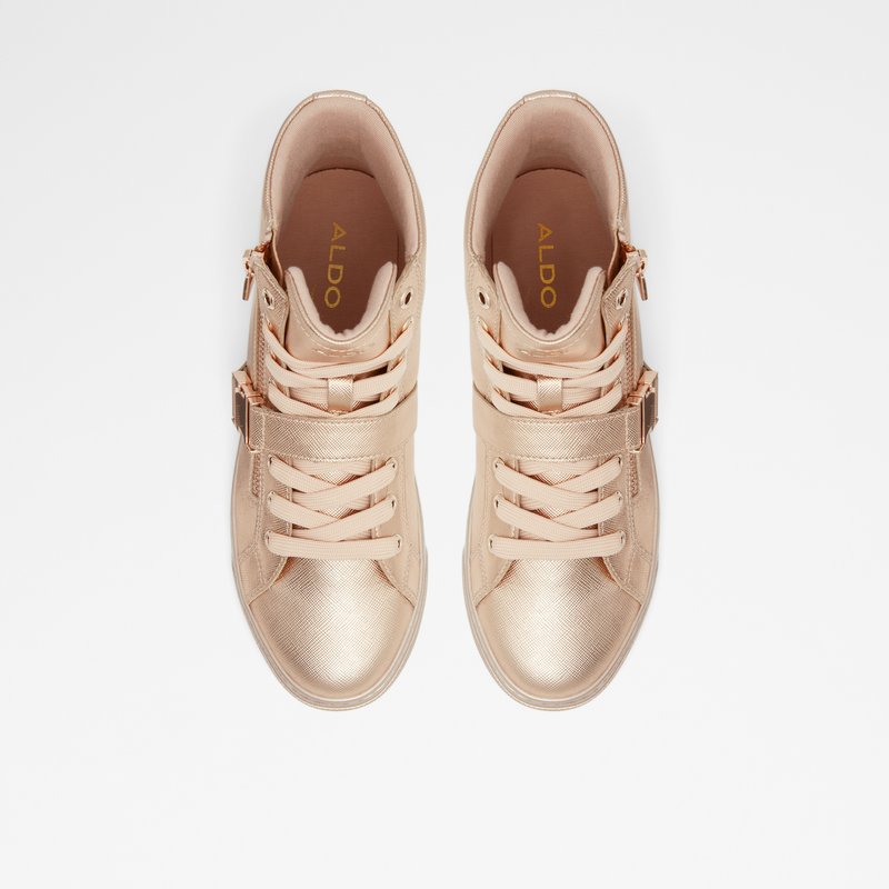 Aldo Tiagatori Low Sneakers Dame Lyserød Guld | 901345PBI