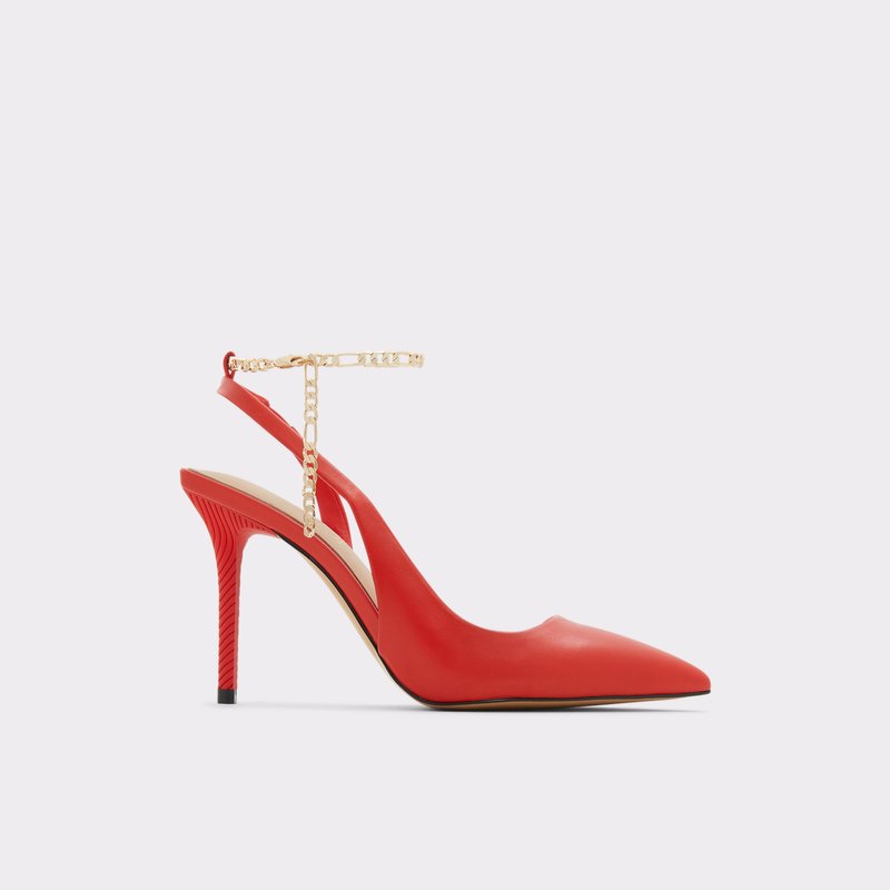 Aldo Tirarithchain Pumps Dame Rød | 059281VIQ