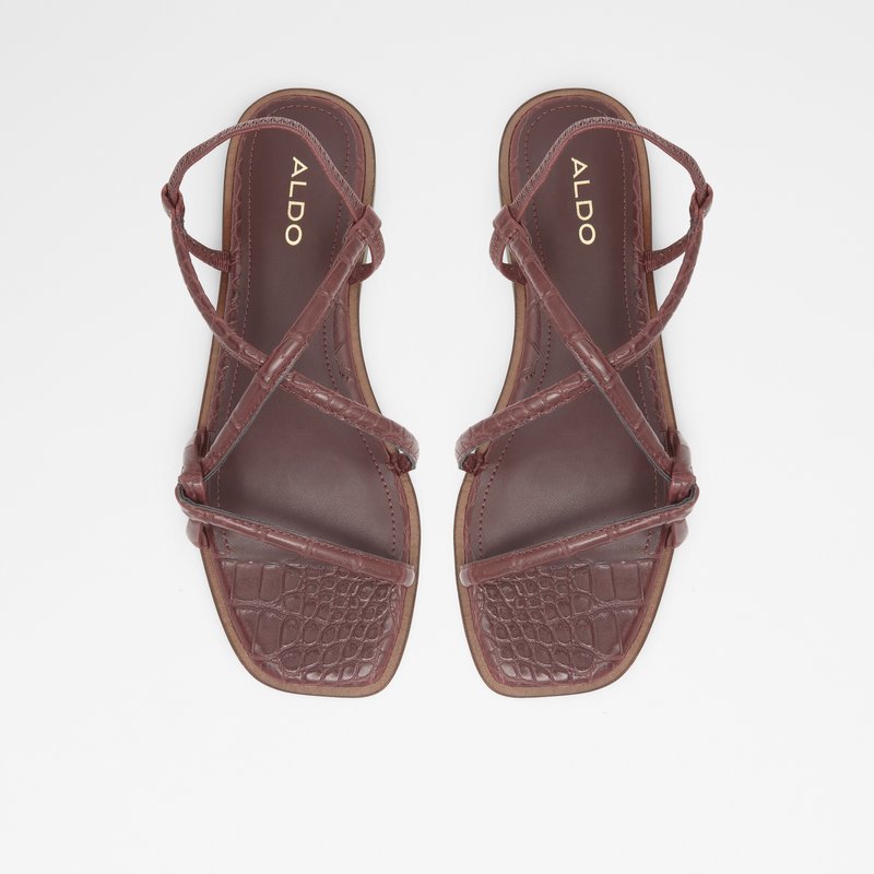 Aldo Toosieflex Flade Sandaler Dame Brune | 752903XYV