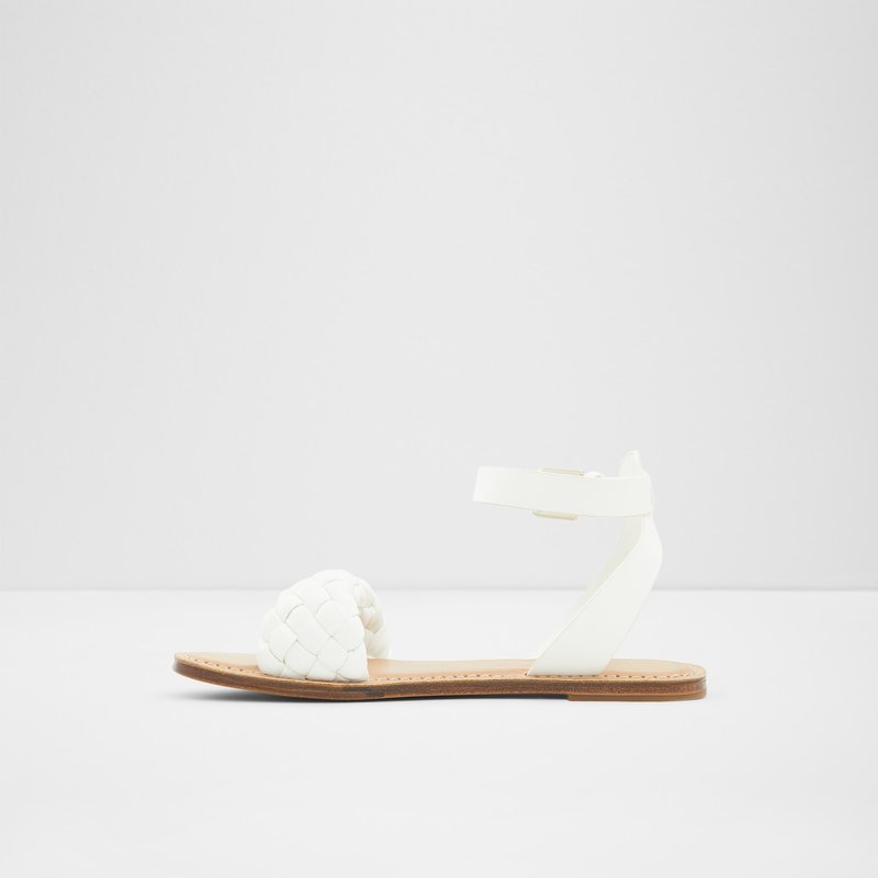 Aldo Tressa Flade Sandaler Dame Hvide | 963785BDW