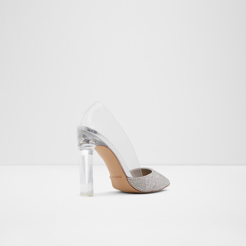 Aldo Violetta Pumps Dame Sølv | 457982NUE