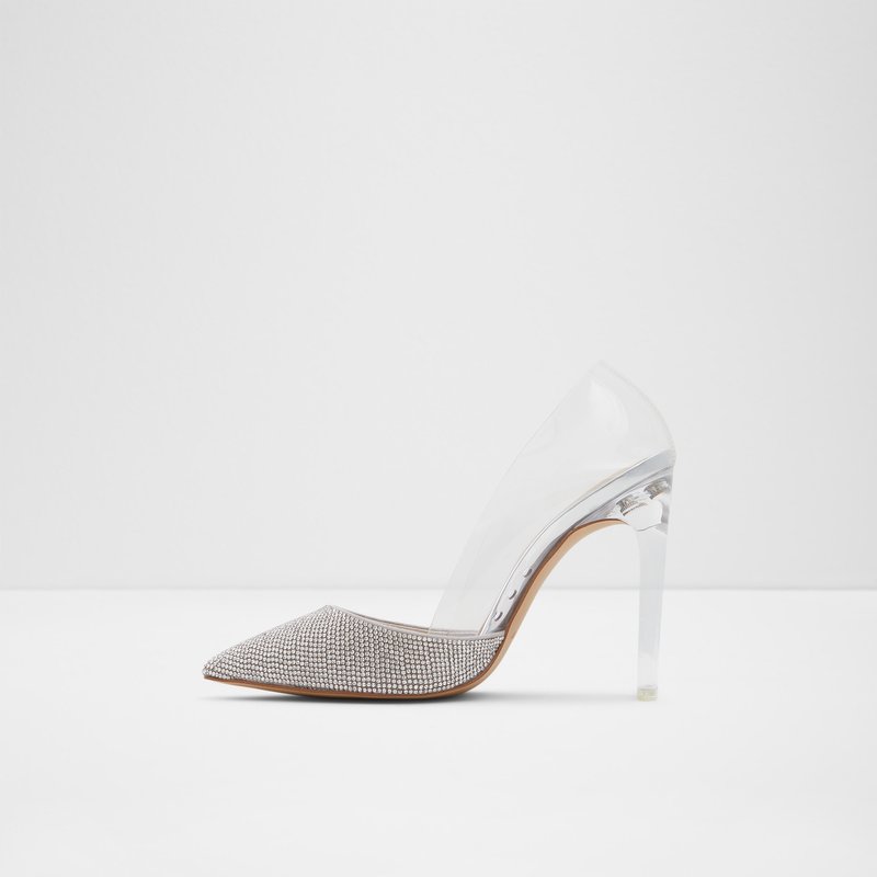 Aldo Violetta Pumps Dame Sølv | 457982NUE