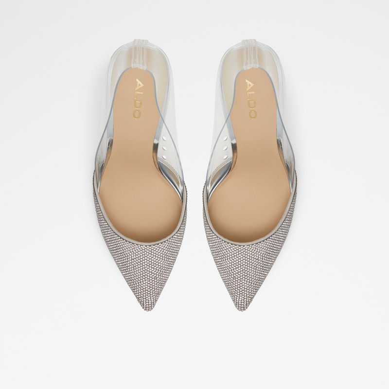 Aldo Violetta Pumps Dame Sølv | 457982NUE